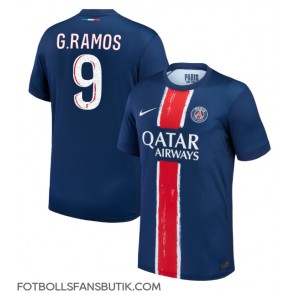 Paris Saint-Germain Goncalo Ramos #9 Replika Hemmatröja 2024-25 Kortärmad